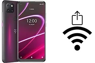 So generieren Sie einen QR-Code mit dem Wifi-Passwort auf einem T-Mobile REVVL 5G