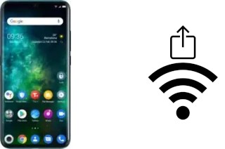 So generieren Sie einen QR-Code mit dem Wifi-Passwort auf einem TCL 10 Pro