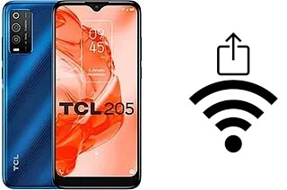 So generieren Sie einen QR-Code mit dem Wifi-Passwort auf einem TCL 205