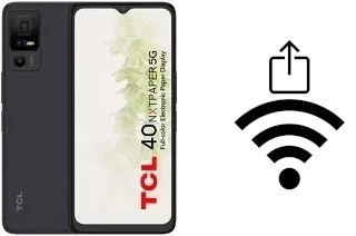 So generieren Sie einen QR-Code mit dem Wifi-Passwort auf einem TCL 40 NxtPaper 5G