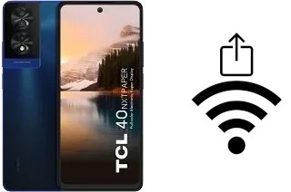 So generieren Sie einen QR-Code mit dem Wifi-Passwort auf einem TCL 40 NxtPaper