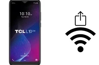 So generieren Sie einen QR-Code mit dem Wifi-Passwort auf einem TCL L10 Lite