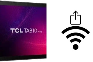 So generieren Sie einen QR-Code mit dem Wifi-Passwort auf einem TCL Tab10 Neo