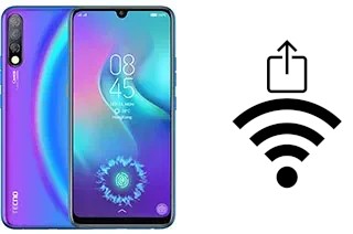 So generieren Sie einen QR-Code mit dem Wifi-Passwort auf einem Tecno Camon 12 Pro