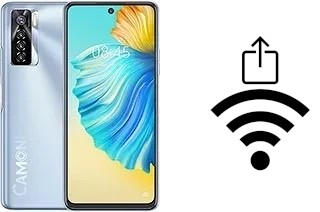 So generieren Sie einen QR-Code mit dem Wifi-Passwort auf einem Tecno Camon 17 Pro