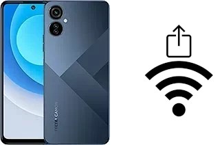 So generieren Sie einen QR-Code mit dem Wifi-Passwort auf einem Tecno Camon 19 Neo