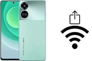 So generieren Sie einen QR-Code mit dem Wifi-Passwort auf einem Tecno Camon 19 Pro 5G