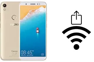 So generieren Sie einen QR-Code mit dem Wifi-Passwort auf einem Tecno Camon CM