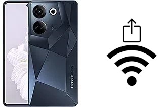 So generieren Sie einen QR-Code mit dem Wifi-Passwort auf einem Tecno Camon 20 Pro