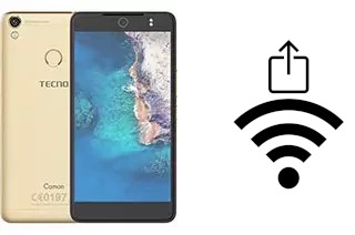 So generieren Sie einen QR-Code mit dem Wifi-Passwort auf einem Tecno Camon CX Air