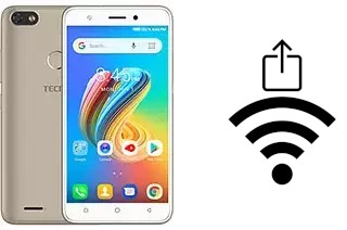 So generieren Sie einen QR-Code mit dem Wifi-Passwort auf einem Tecno F2 LTE