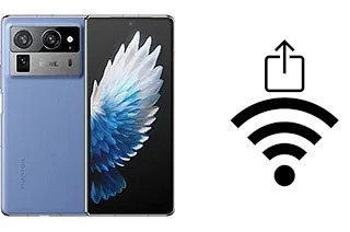 So generieren Sie einen QR-Code mit dem Wifi-Passwort auf einem Tecno Phantom V Fold2