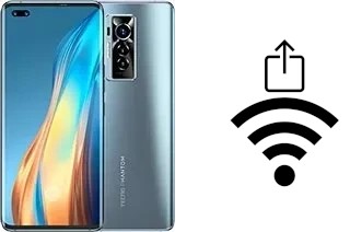 So generieren Sie einen QR-Code mit dem Wifi-Passwort auf einem Tecno Phantom X