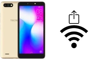 So generieren Sie einen QR-Code mit dem Wifi-Passwort auf einem Tecno Pop 2 Power