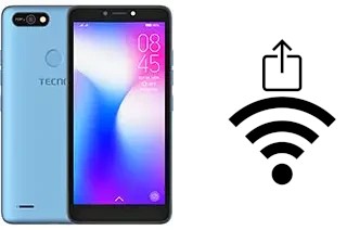 So generieren Sie einen QR-Code mit dem Wifi-Passwort auf einem Tecno Pop 2 F