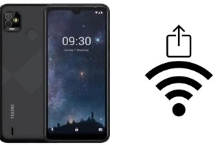 So generieren Sie einen QR-Code mit dem Wifi-Passwort auf einem Tecno Pop 5P