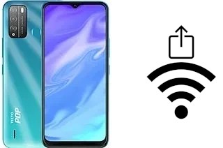 So generieren Sie einen QR-Code mit dem Wifi-Passwort auf einem Tecno Pop 5X