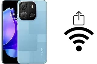 So generieren Sie einen QR-Code mit dem Wifi-Passwort auf einem Tecno Pop 7