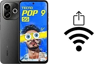 So generieren Sie einen QR-Code mit dem Wifi-Passwort auf einem Tecno Pop 9