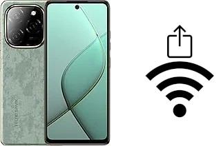 So generieren Sie einen QR-Code mit dem Wifi-Passwort auf einem Tecno Spark 20 Pro 5G