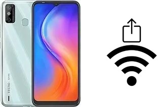 So generieren Sie einen QR-Code mit dem Wifi-Passwort auf einem Tecno Spark 6 Go