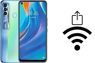 So generieren Sie einen QR-Code mit dem Wifi-Passwort auf einem Tecno Spark 7 Pro