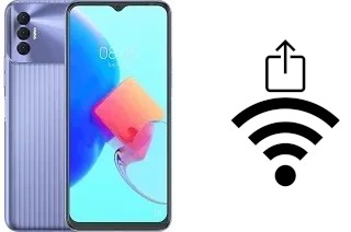 So generieren Sie einen QR-Code mit dem Wifi-Passwort auf einem Tecno Spark 9T (India)