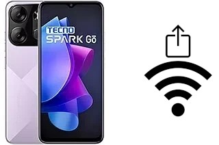 So generieren Sie einen QR-Code mit dem Wifi-Passwort auf einem Tecno Spark Go 2023