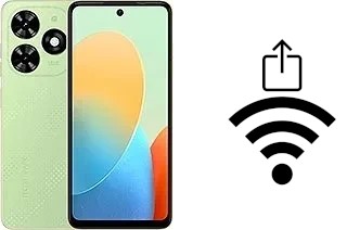 So generieren Sie einen QR-Code mit dem Wifi-Passwort auf einem Tecno Spark Go 2024