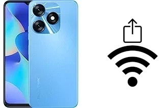 So generieren Sie einen QR-Code mit dem Wifi-Passwort auf einem Tecno Spark 10