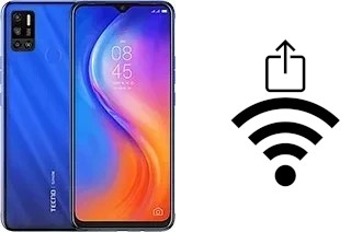 So generieren Sie einen QR-Code mit dem Wifi-Passwort auf einem Tecno Spark 6 Air