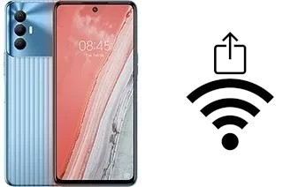 So generieren Sie einen QR-Code mit dem Wifi-Passwort auf einem Tecno Spark 8 Pro