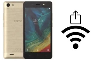 So generieren Sie einen QR-Code mit dem Wifi-Passwort auf einem Tecno WX3 P