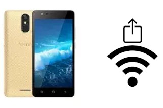 So generieren Sie einen QR-Code mit dem Wifi-Passwort auf einem Tecno WX3F LTE