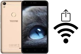 So generieren Sie einen QR-Code mit dem Wifi-Passwort auf einem Tecno WX4