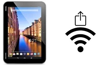 So generieren Sie einen QR-Code mit dem Wifi-Passwort auf einem Toshiba Excite Pro