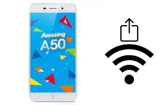 So generieren Sie einen QR-Code mit dem Wifi-Passwort auf einem TWM Amazing A50