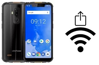 So generieren Sie einen QR-Code mit dem Wifi-Passwort auf einem Ulefone Armor 5