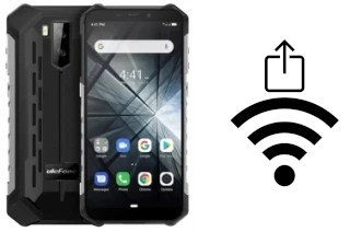 So generieren Sie einen QR-Code mit dem Wifi-Passwort auf einem Ulefone Armor X3