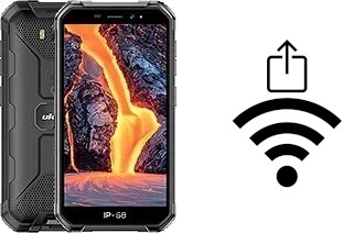 So generieren Sie einen QR-Code mit dem Wifi-Passwort auf einem Ulefone Armor X6 Pro