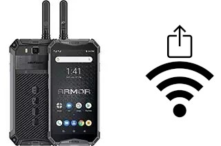 So generieren Sie einen QR-Code mit dem Wifi-Passwort auf einem Ulefone Armor 3WT