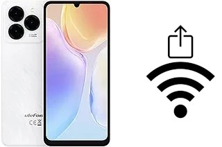 So generieren Sie einen QR-Code mit dem Wifi-Passwort auf einem Ulefone Note 20 Pro