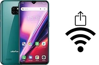 So generieren Sie einen QR-Code mit dem Wifi-Passwort auf einem Ulefone Note 7T