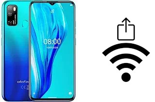 So generieren Sie einen QR-Code mit dem Wifi-Passwort auf einem Ulefone Note 9P