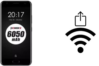 So generieren Sie einen QR-Code mit dem Wifi-Passwort auf einem Ulefone Power 2