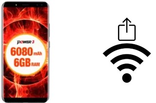 So generieren Sie einen QR-Code mit dem Wifi-Passwort auf einem Ulefone Power 3