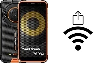 So generieren Sie einen QR-Code mit dem Wifi-Passwort auf einem Ulefone Power Armor 16 Pro