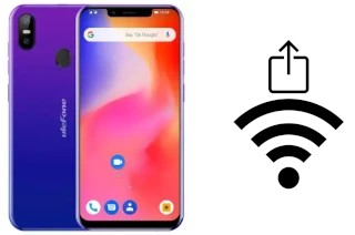 So generieren Sie einen QR-Code mit dem Wifi-Passwort auf einem Ulefone S10 Pro