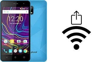 So generieren Sie einen QR-Code mit dem Wifi-Passwort auf einem verykool s5021 Wave Pro