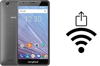 So generieren Sie einen QR-Code mit dem Wifi-Passwort auf einem verykool s6005X Cyprus Pro